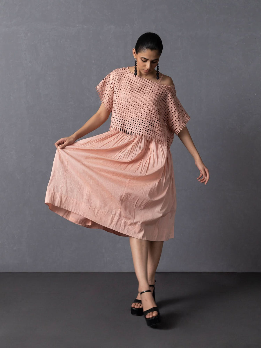 Sora Nude Cape Shades of India Crafts PVT LTD