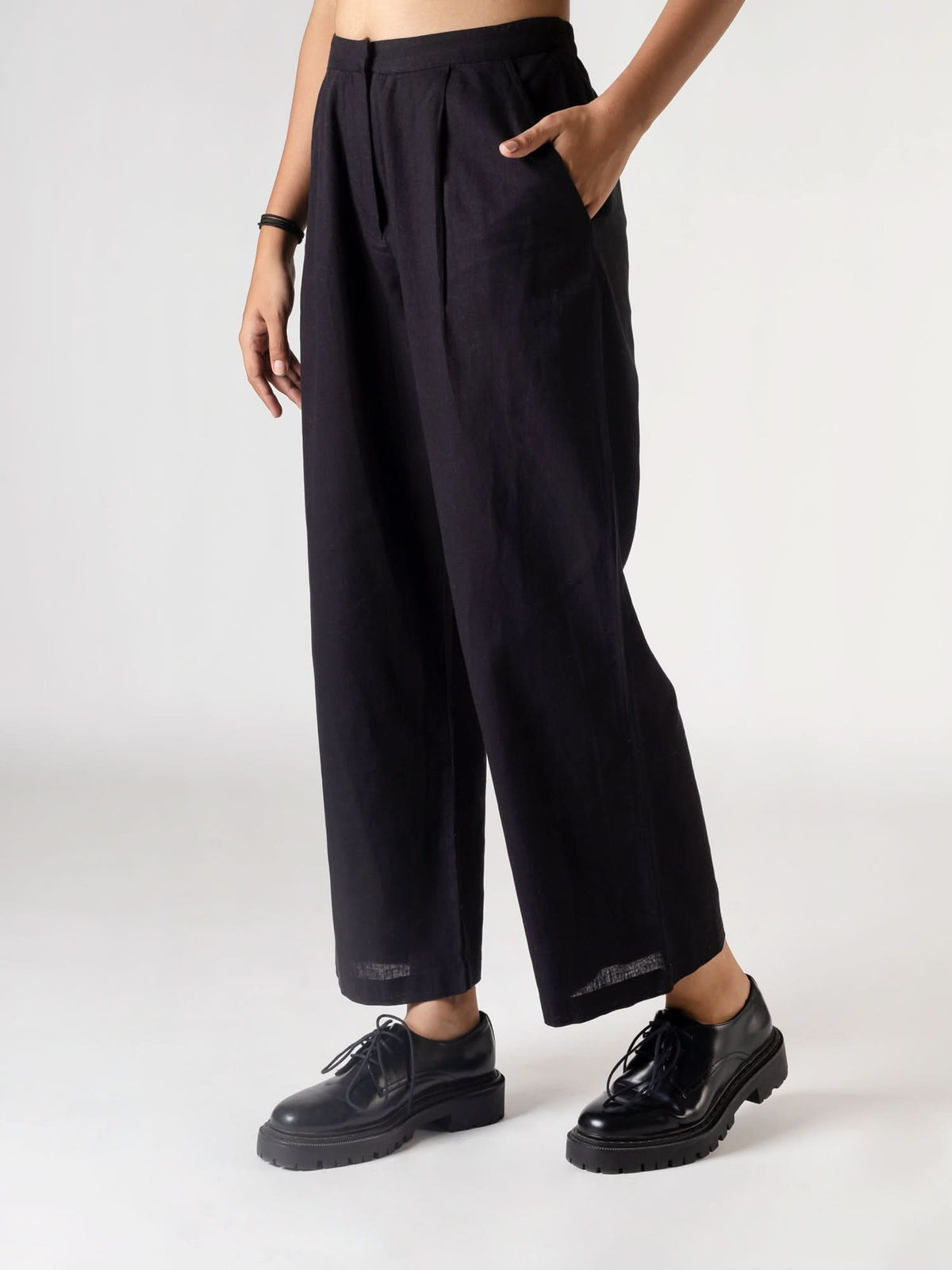 Boyfriend Black Pants