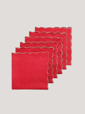 Tiara Fuchsia Napkin-Set Of 6