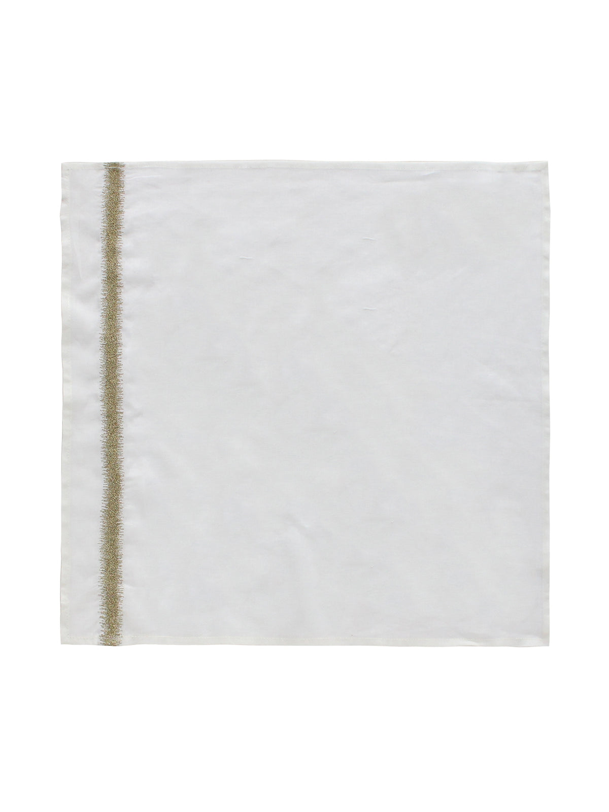 Eden Natural/Brass Napkin-Set Of 6