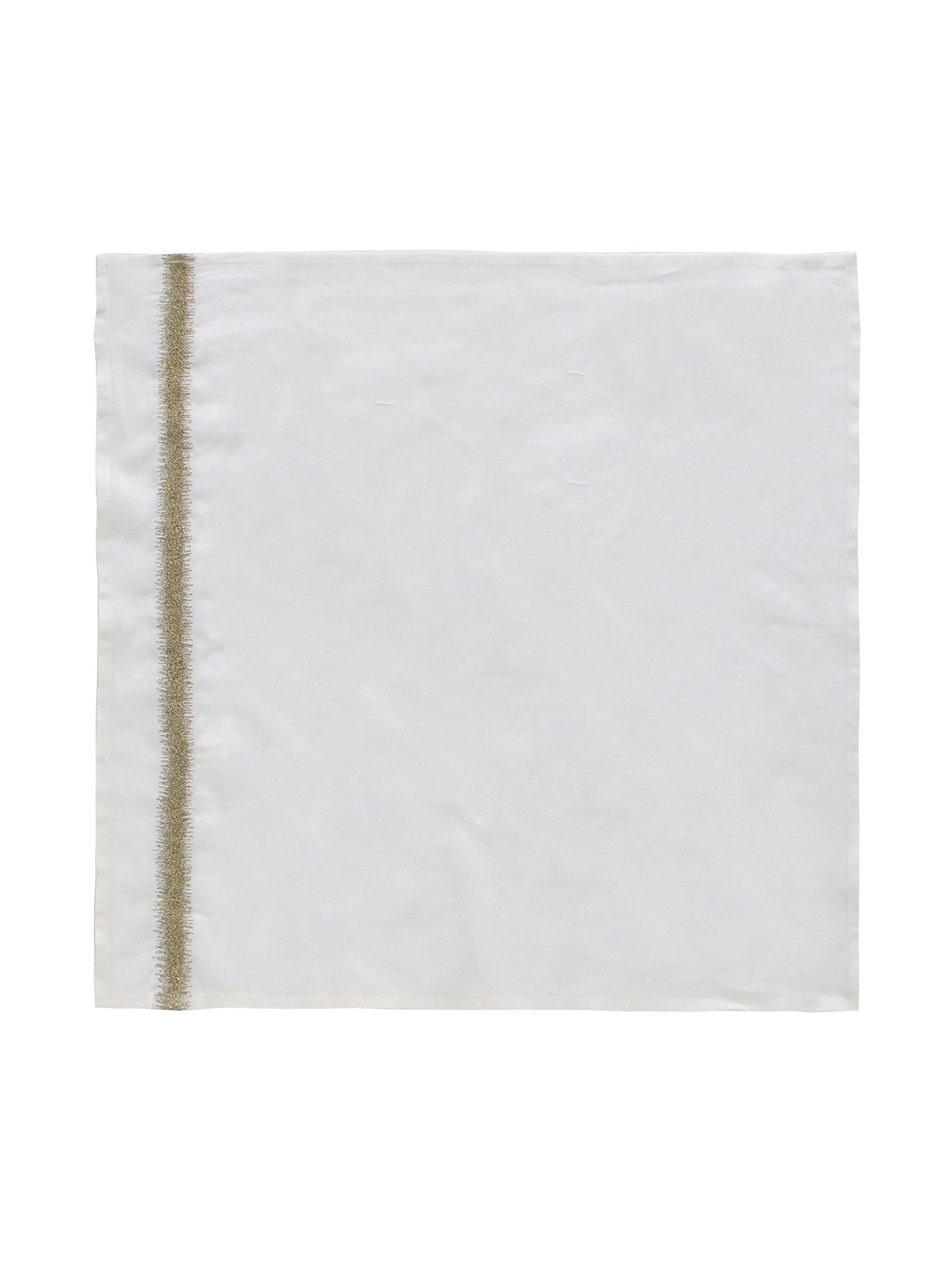 Eden Natural/Brass Napkin-Set Of 6