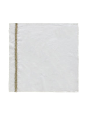 Eden Natural/Brass Napkin-Set Of 6