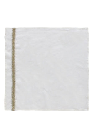 Eden Natural/Brass Napkin-Set Of 6