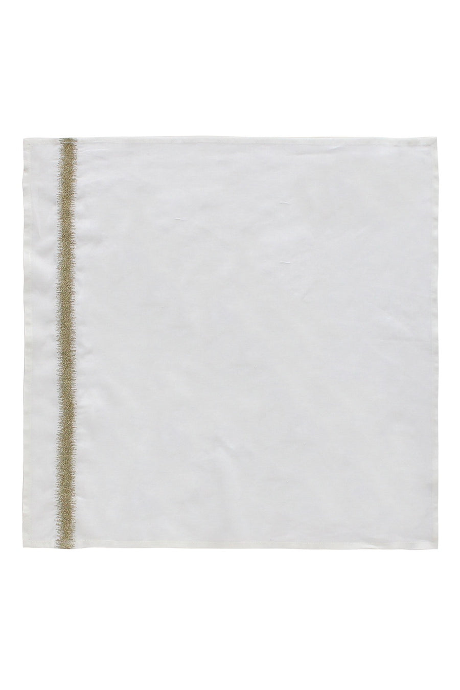 Eden Natural/Brass Napkin-Set Of 6