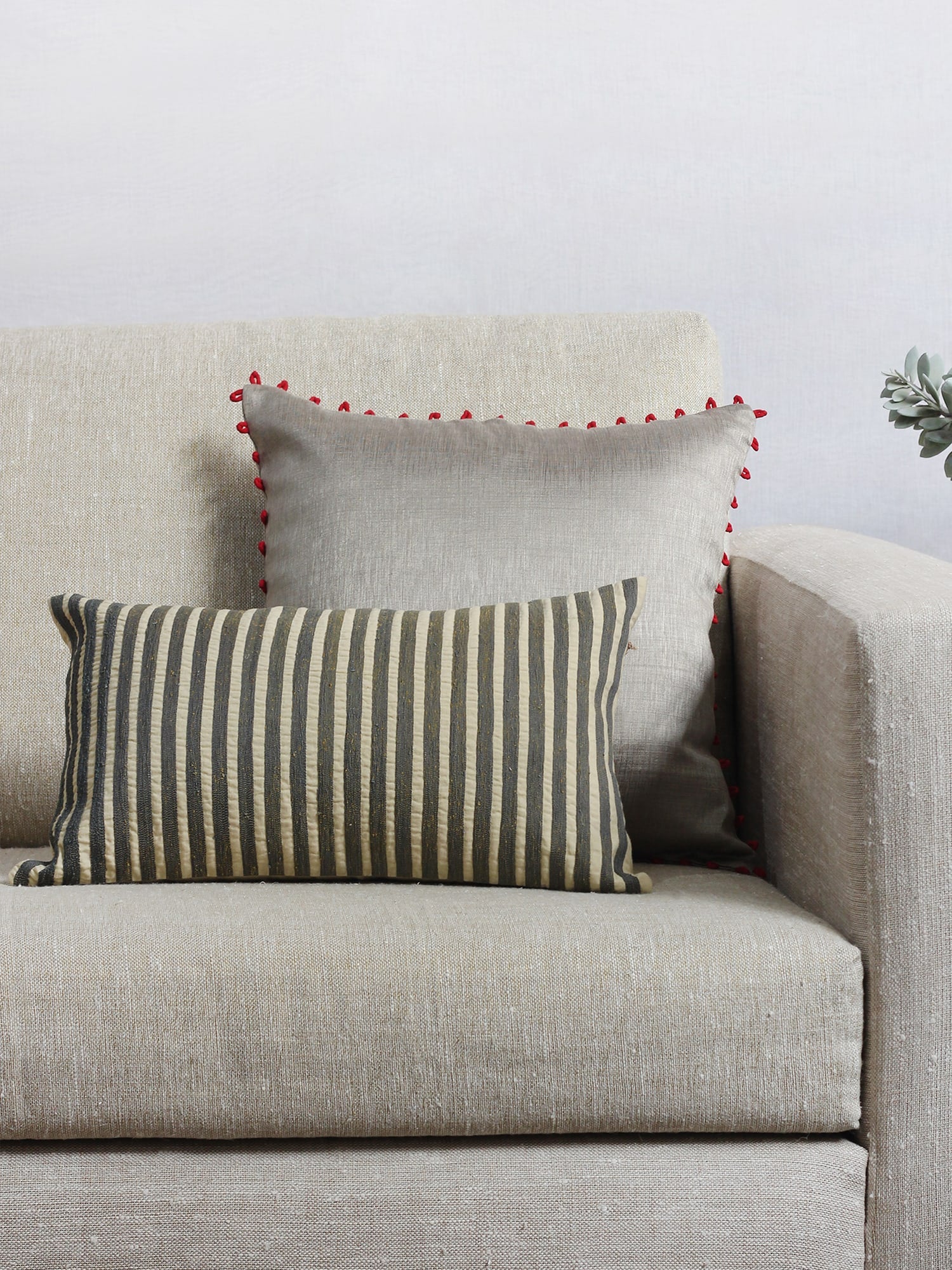 Ava Grey Cushion Cover