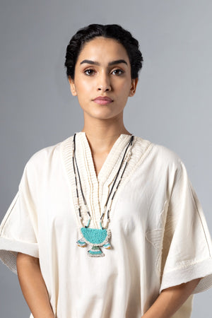 Rafael Turquoise/Black Necklace