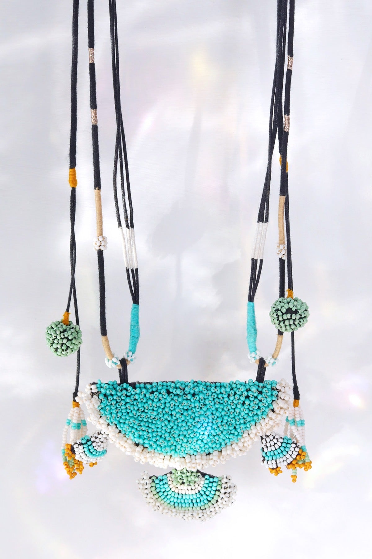 Rafael Turquoise/Black Necklace