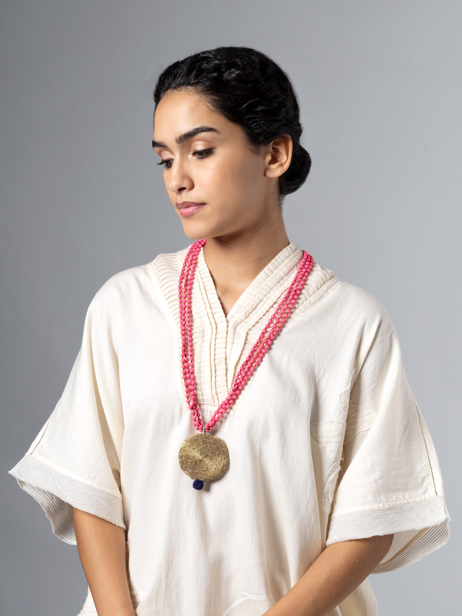 Fareen Pink/Gold Pendant