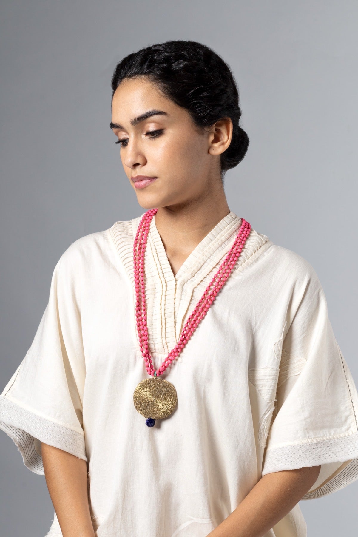 Fareen Pink/Gold Pendant