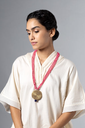 Fareen Pink/Gold Pendant