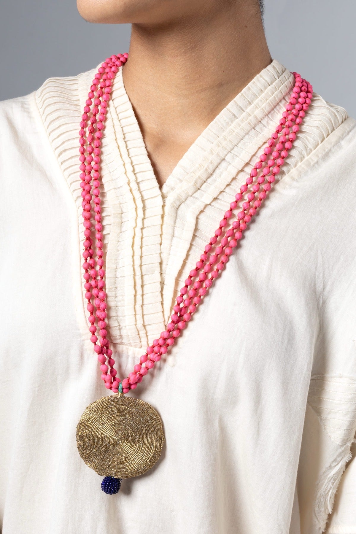Fareen Pink/Gold Pendant