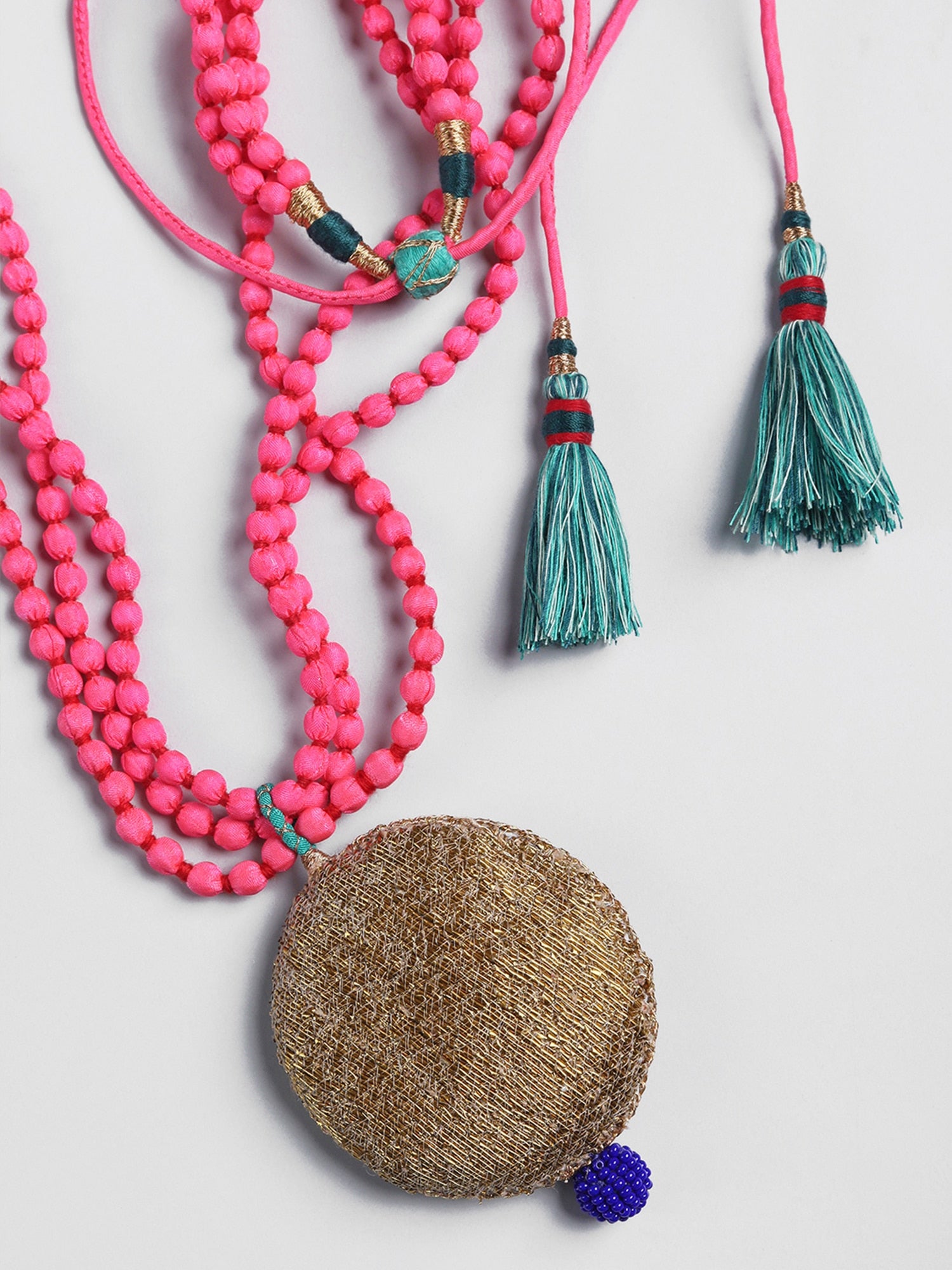 Fareen Pink/Gold Pendant