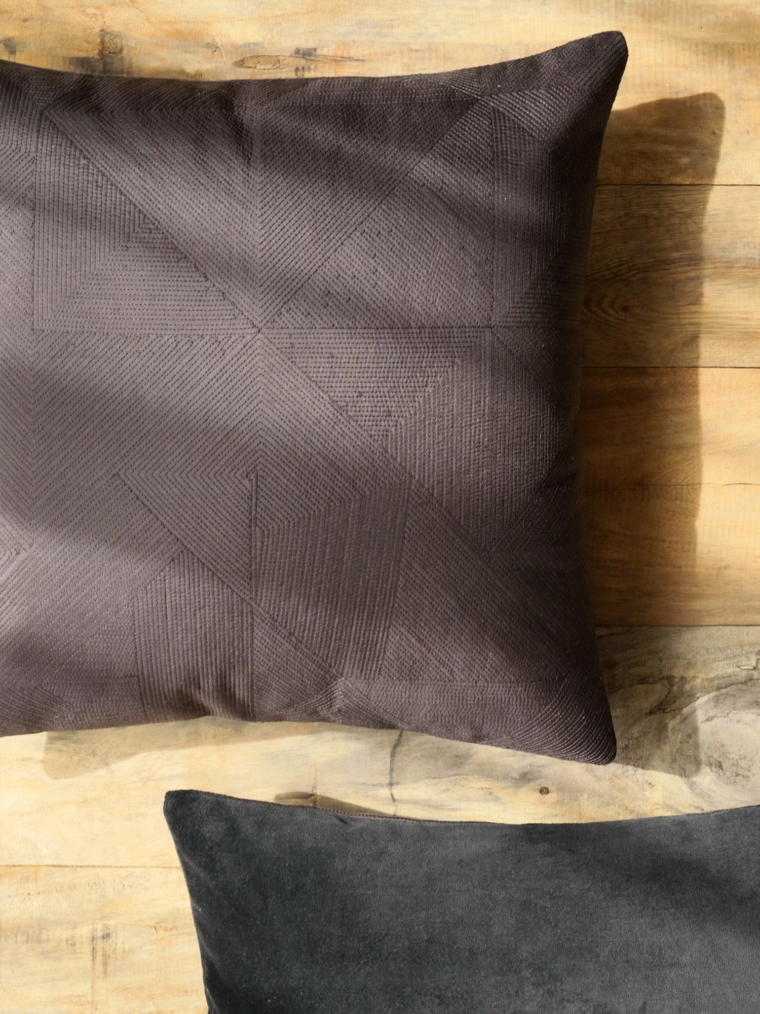 Eva Charcoal Cushion Cover