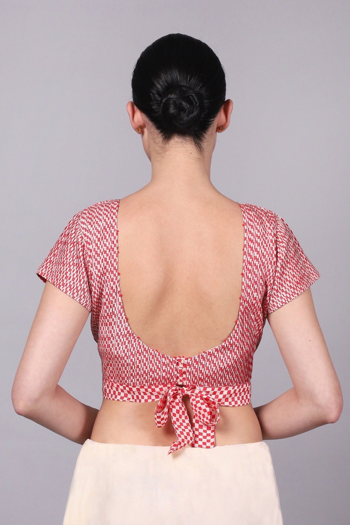 Terina Red/Tea Blouse