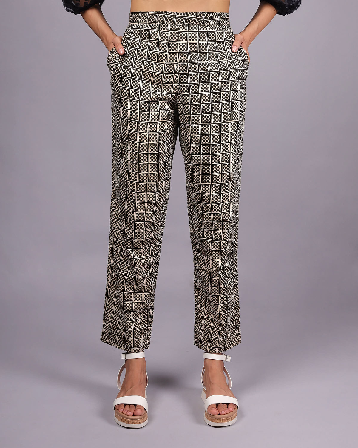 Cruz Sand Black Pyjama