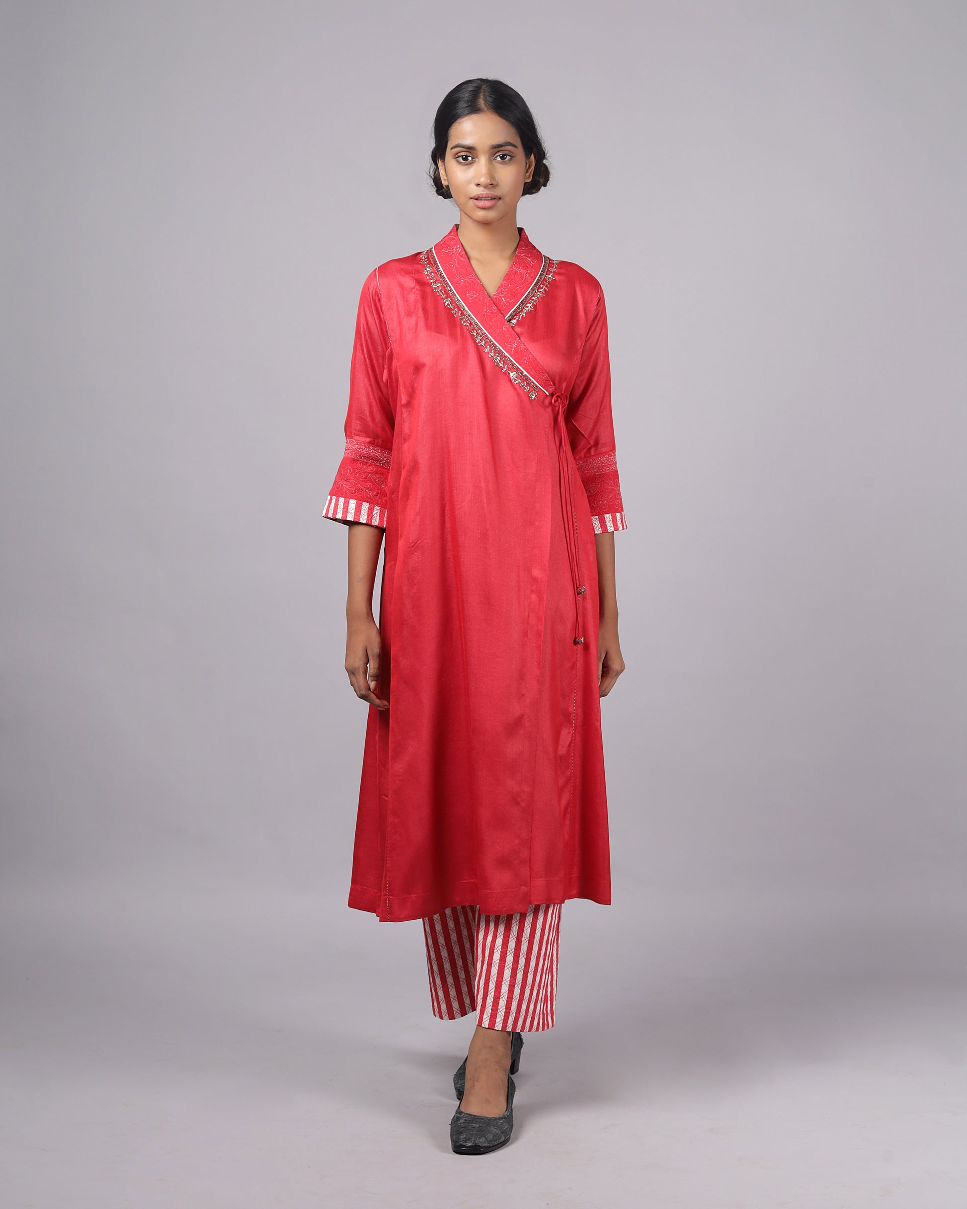 Livie Red Kurta