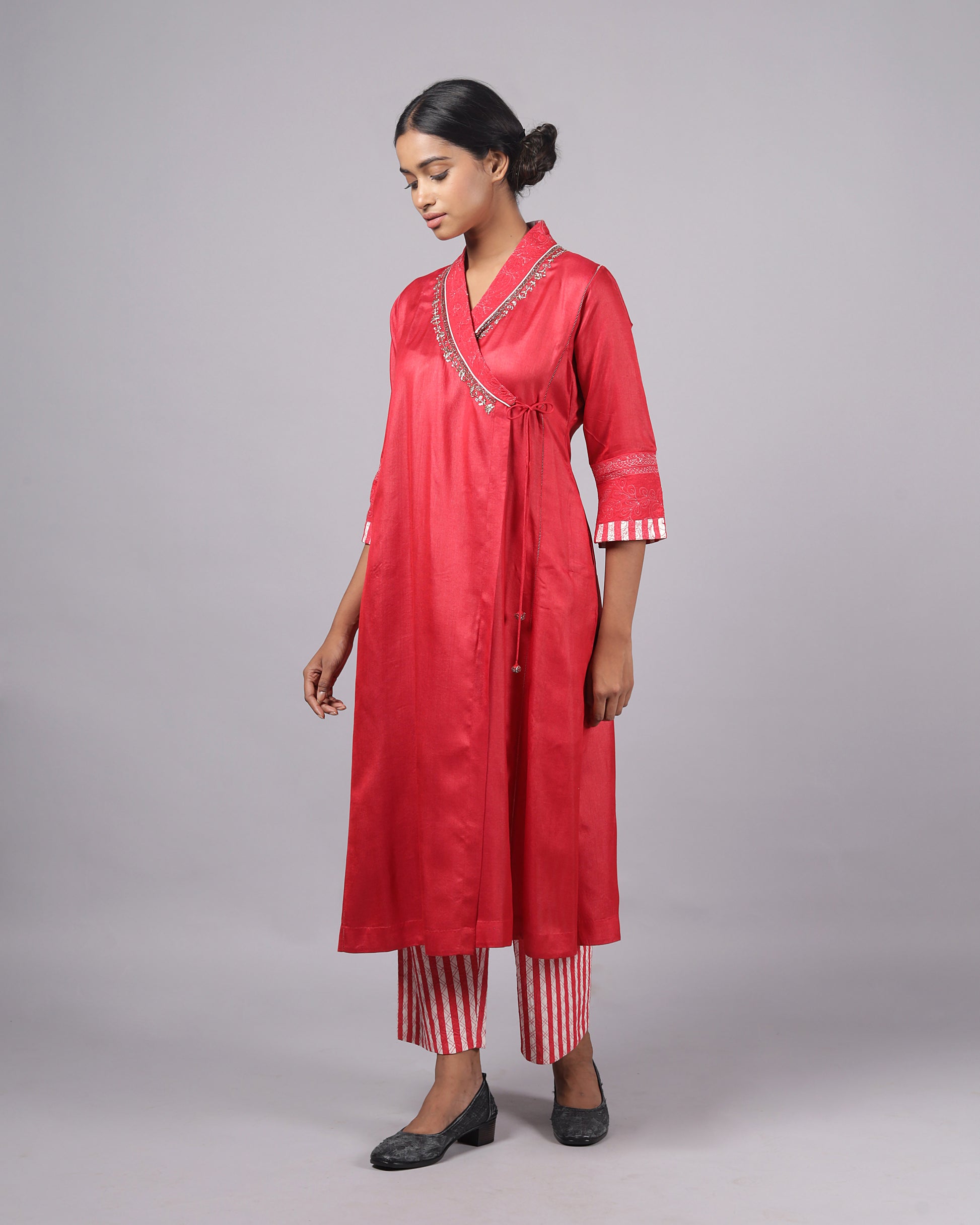 Livie Red Kurta