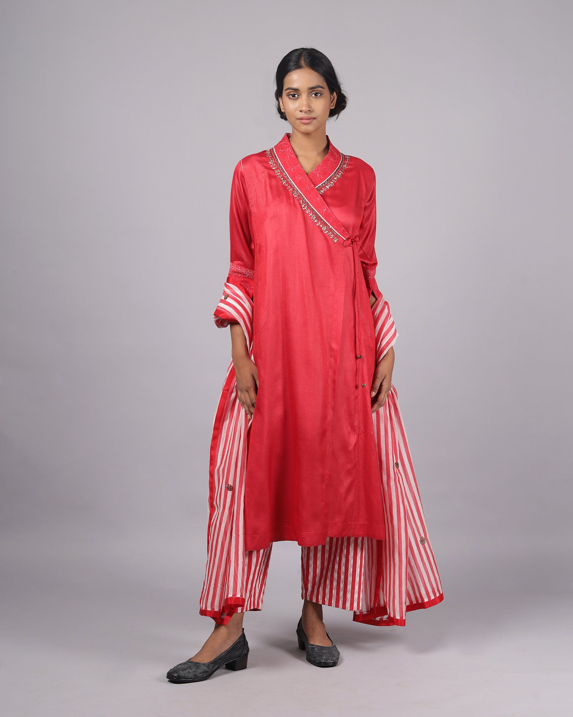 Livie Red Kurta