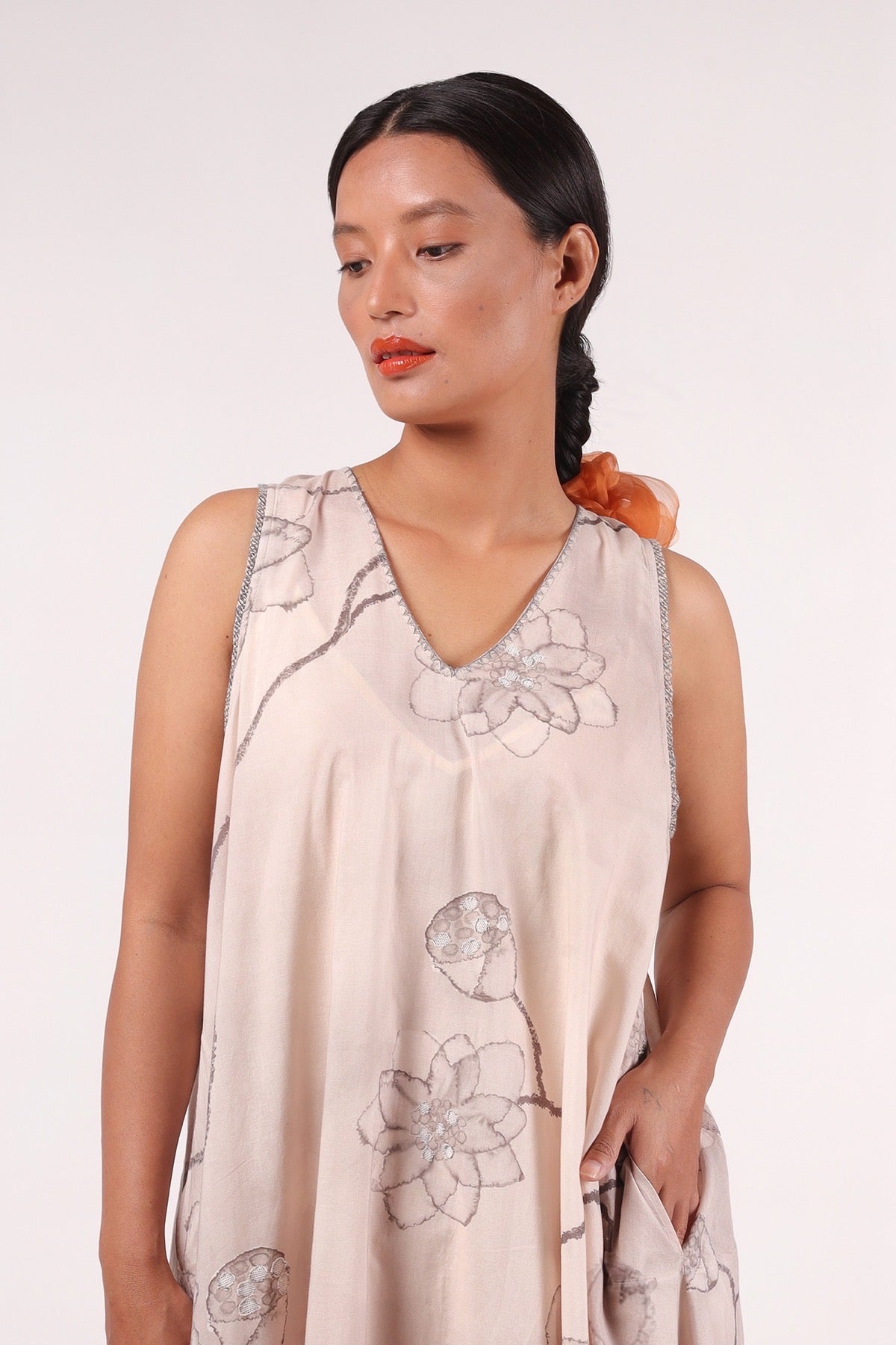 Umrala Beige Dress