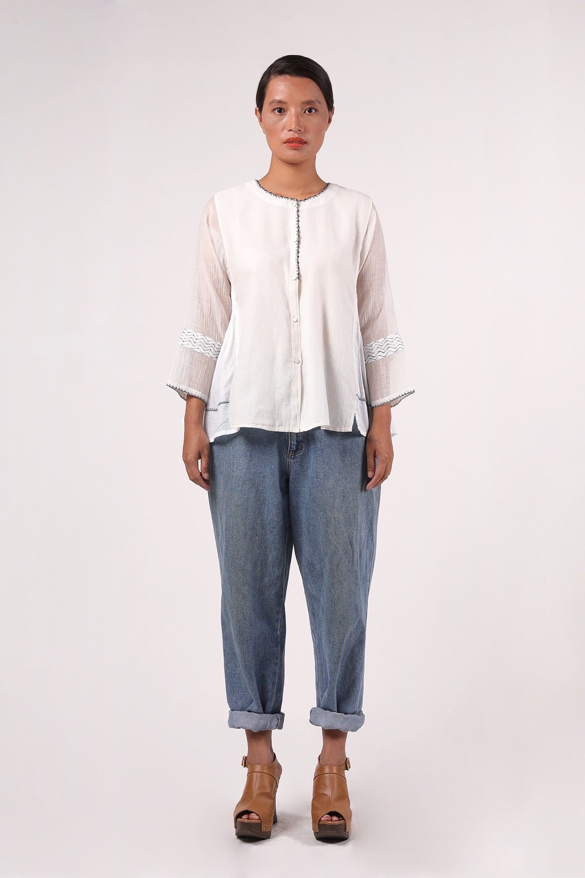 Dinira Ivory Top