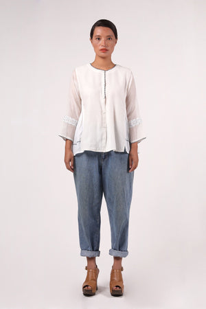 Dinira Ivory Top