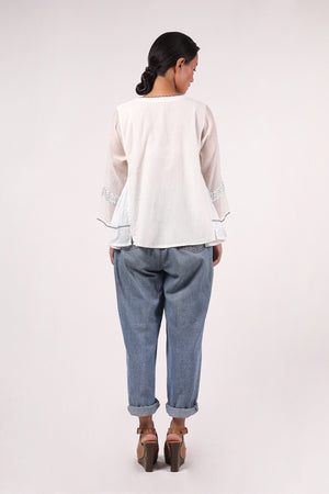 Dinira Ivory Top