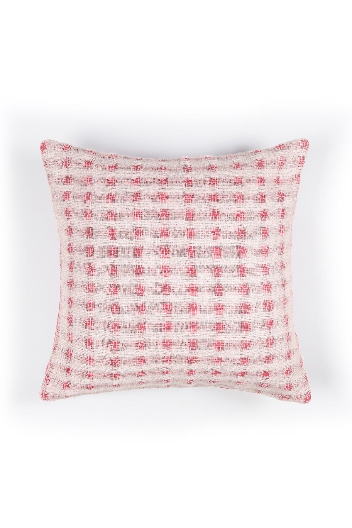 Preston Red/Natural Cushion Cover