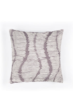 Ripple Wave Natural/Charcoal Cushion Cover