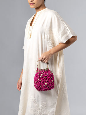 Confet Pink Potli Bag