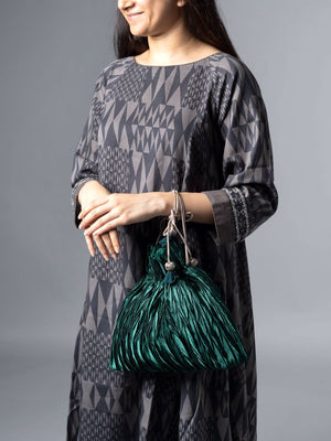 Origa Green Potli Bag