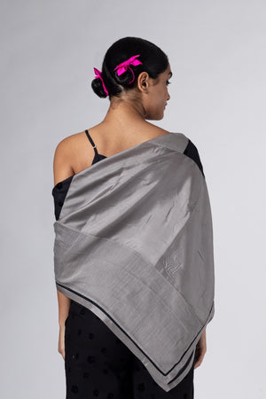 Relish Grey/Black Stole