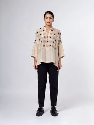 Ekiko Beige Top