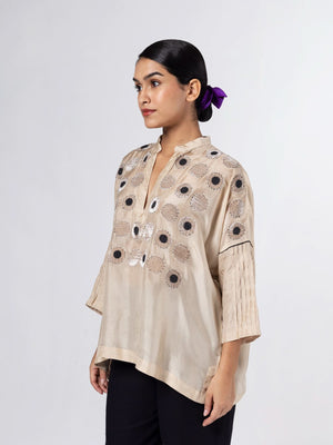 Ekiko Beige Top