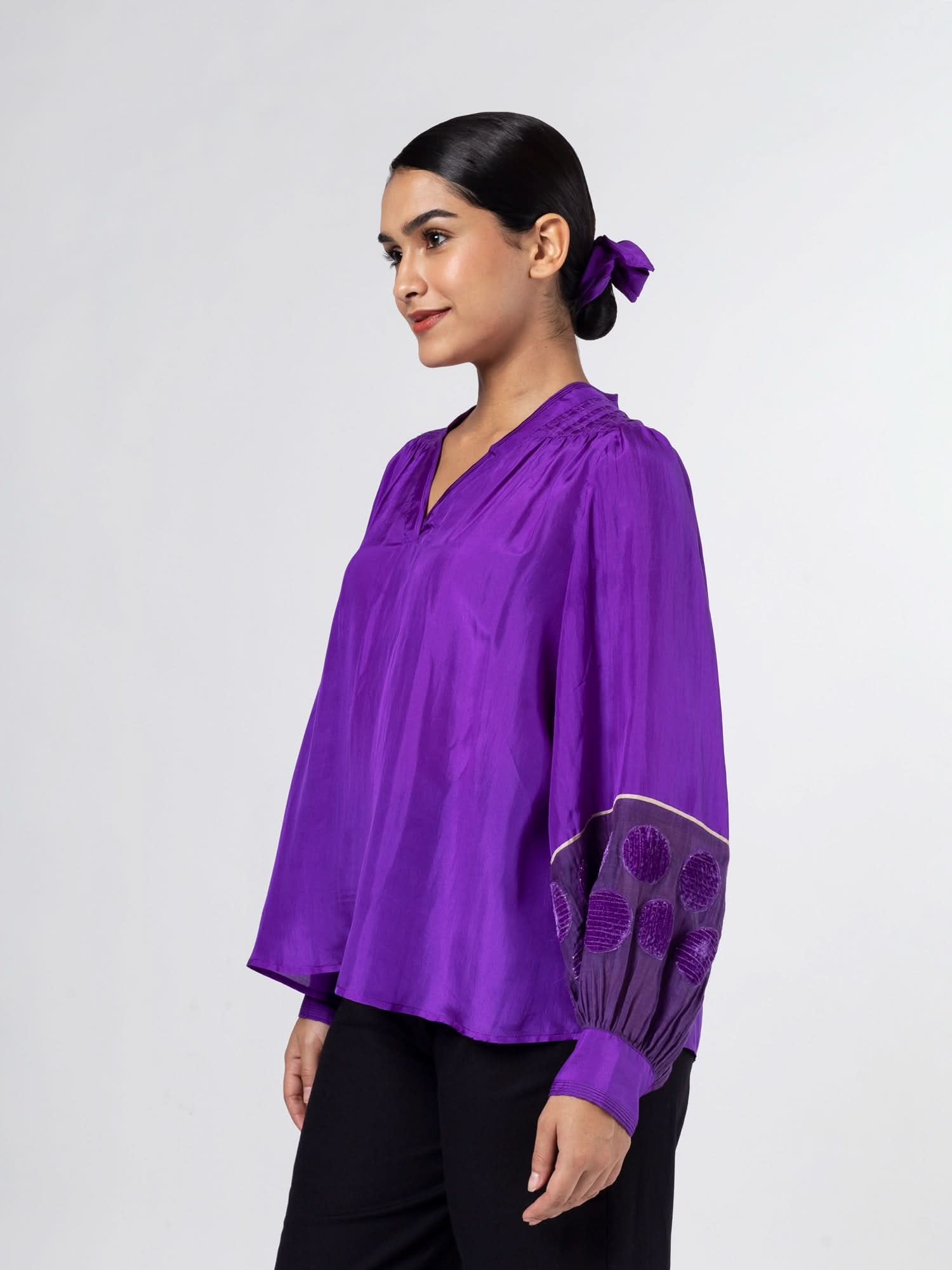 Chiyo Purple Top