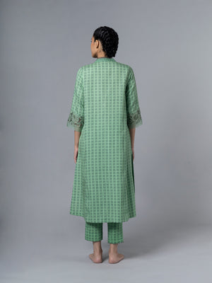 Valentino Lt Green Kurta