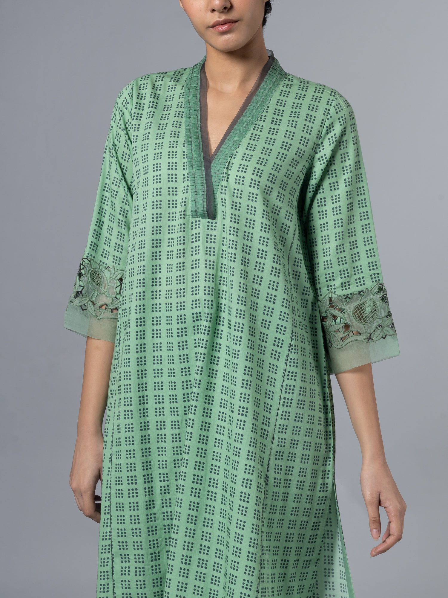 Valentino Lt Green Kurta