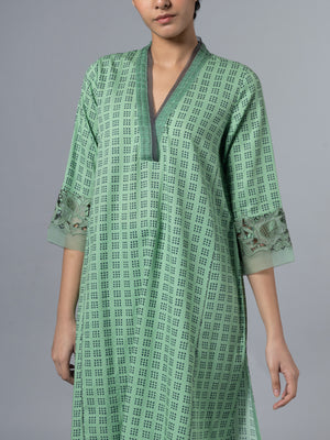 Valentino Lt Green Kurta