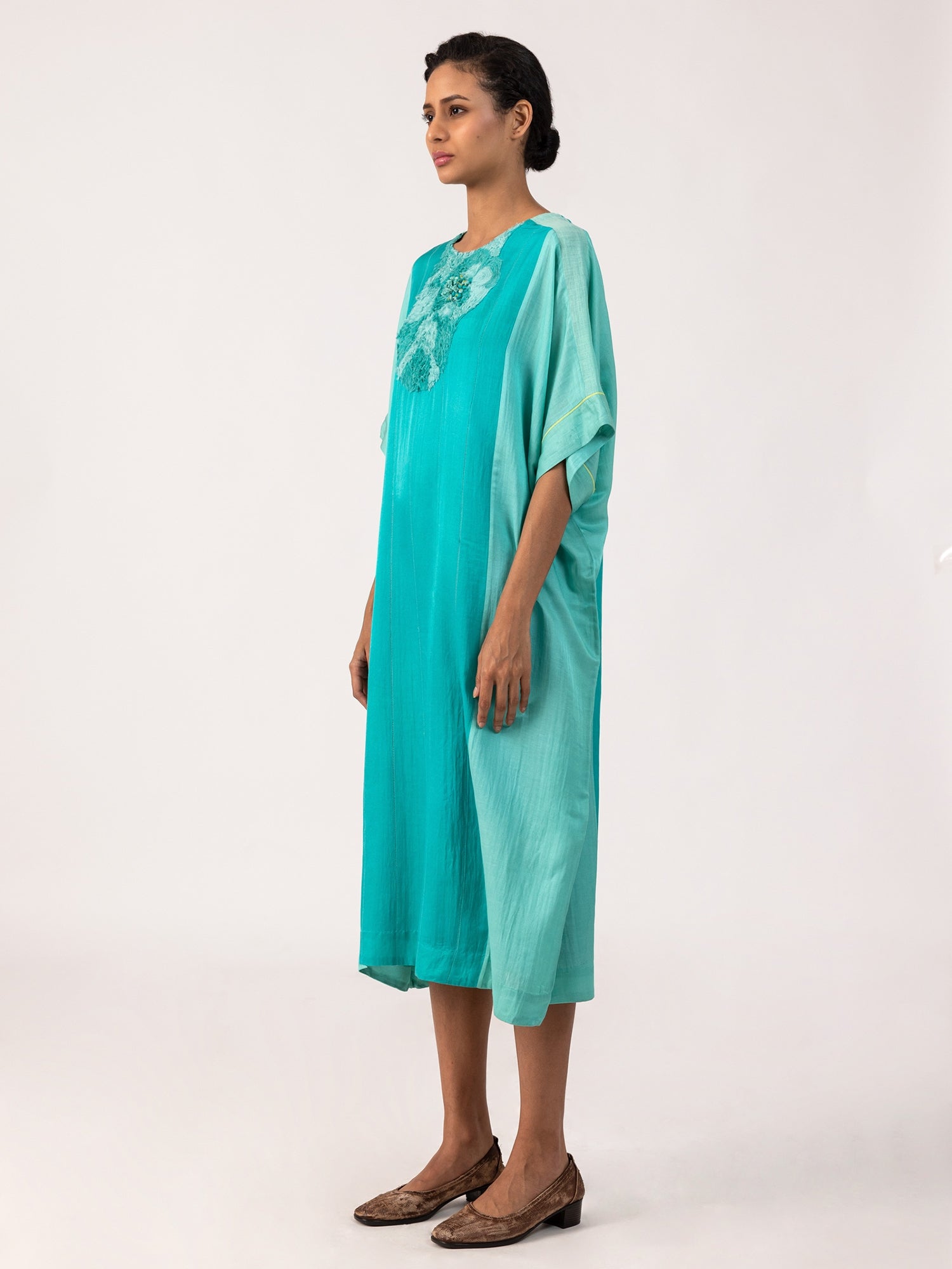 Eugenia Turquoise Kaftan