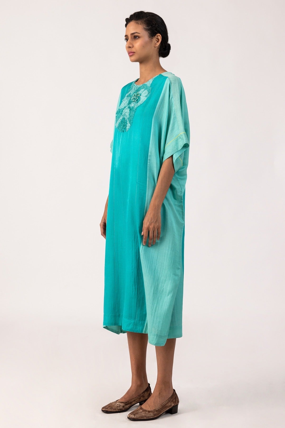 Eugenia Turquoise Kaftan