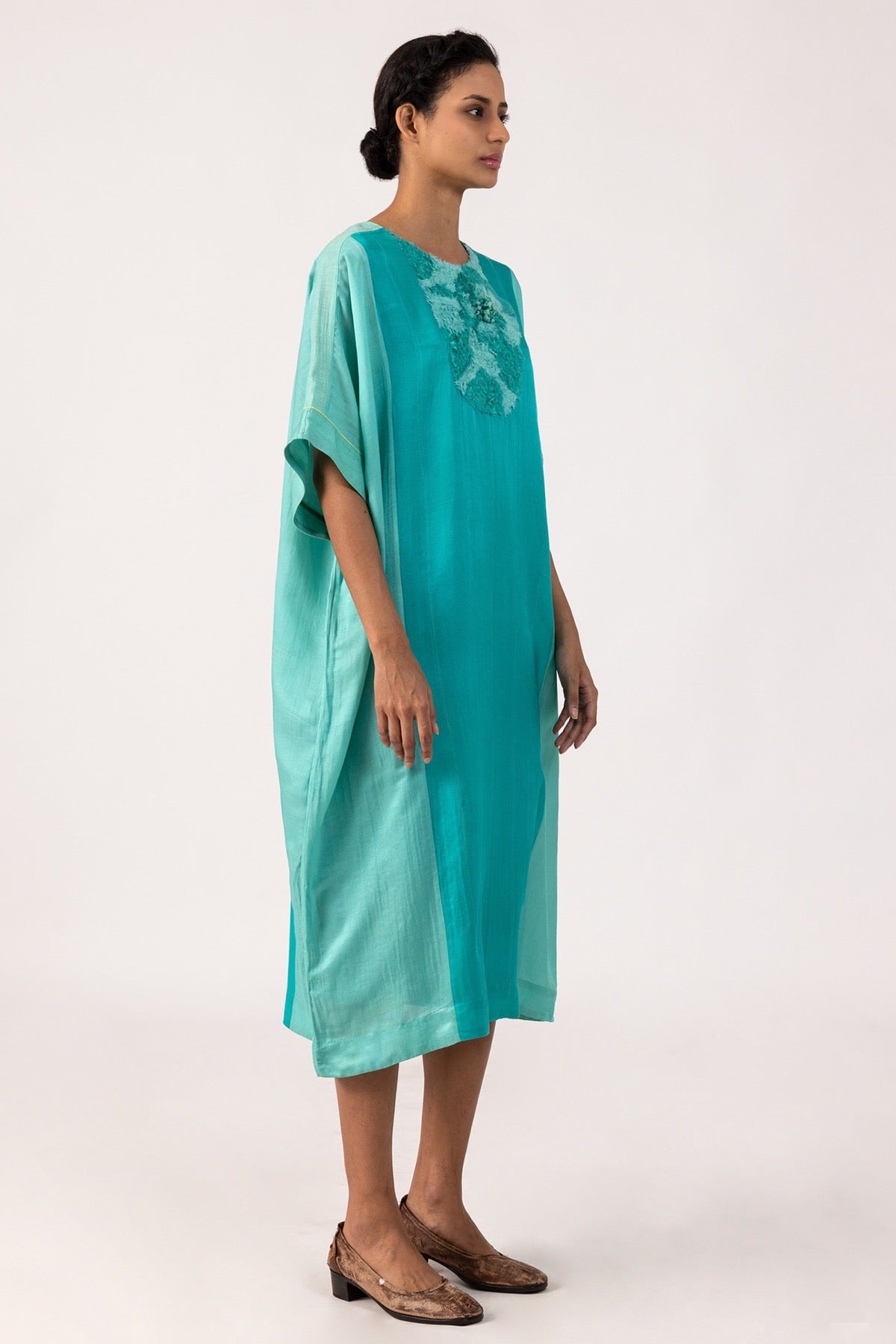 Eugenia Turquoise Kaftan