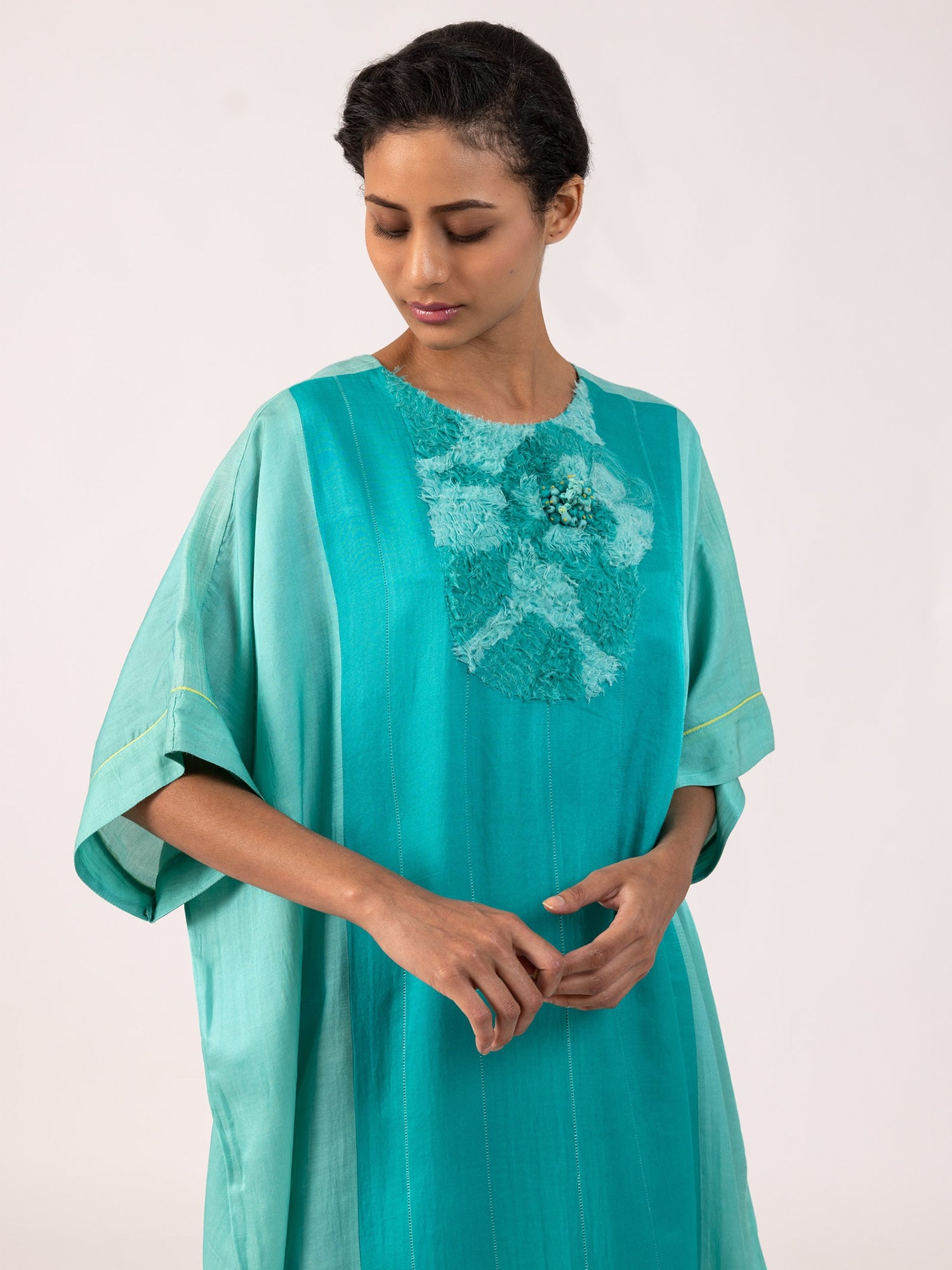 Eugenia Turquoise Kaftan