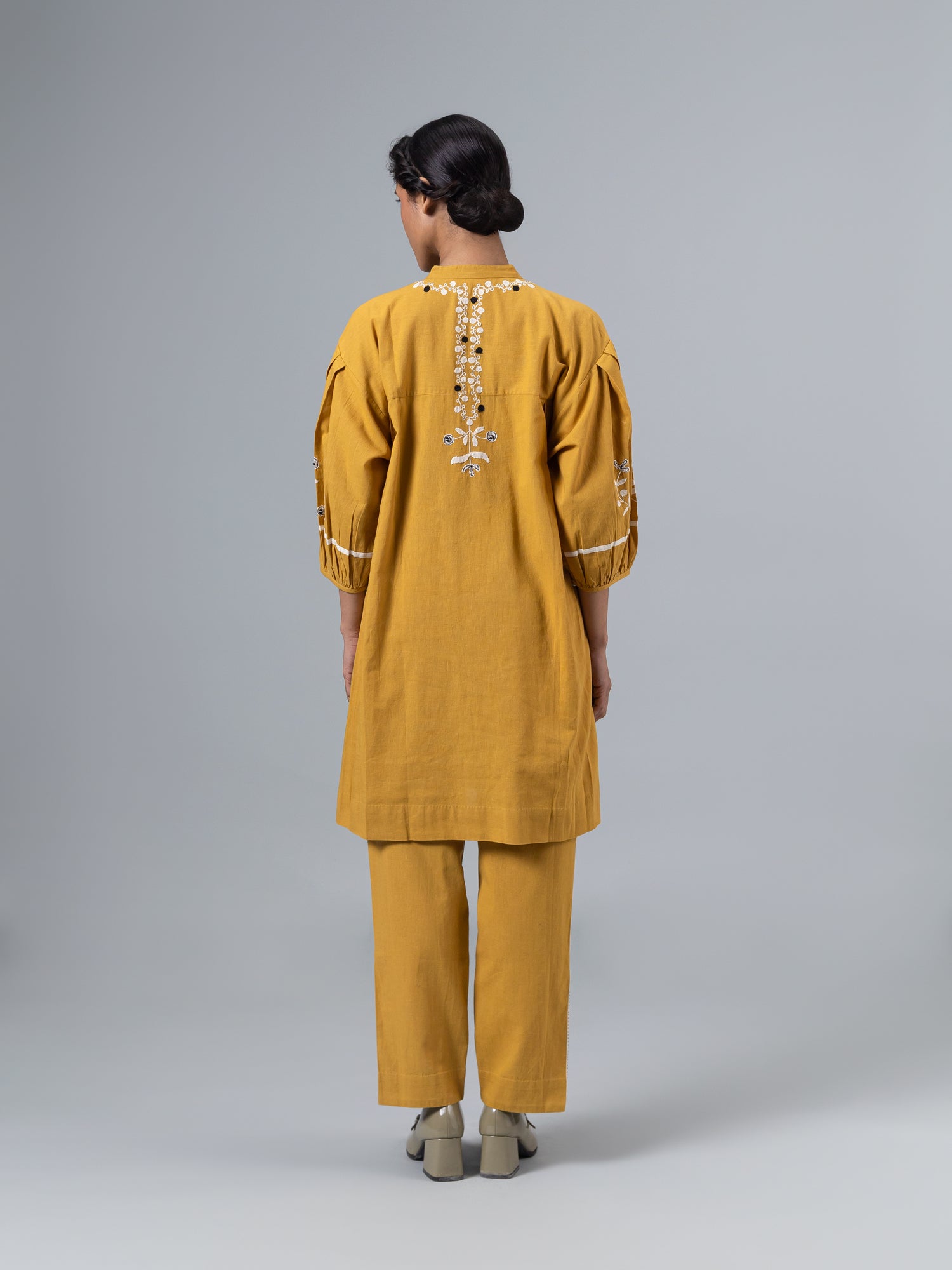 Moori Mustard Co-Ord Set