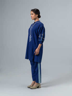Moori Dark Blue Co-Ord Set
