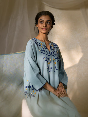 Somali Blue Kaftan