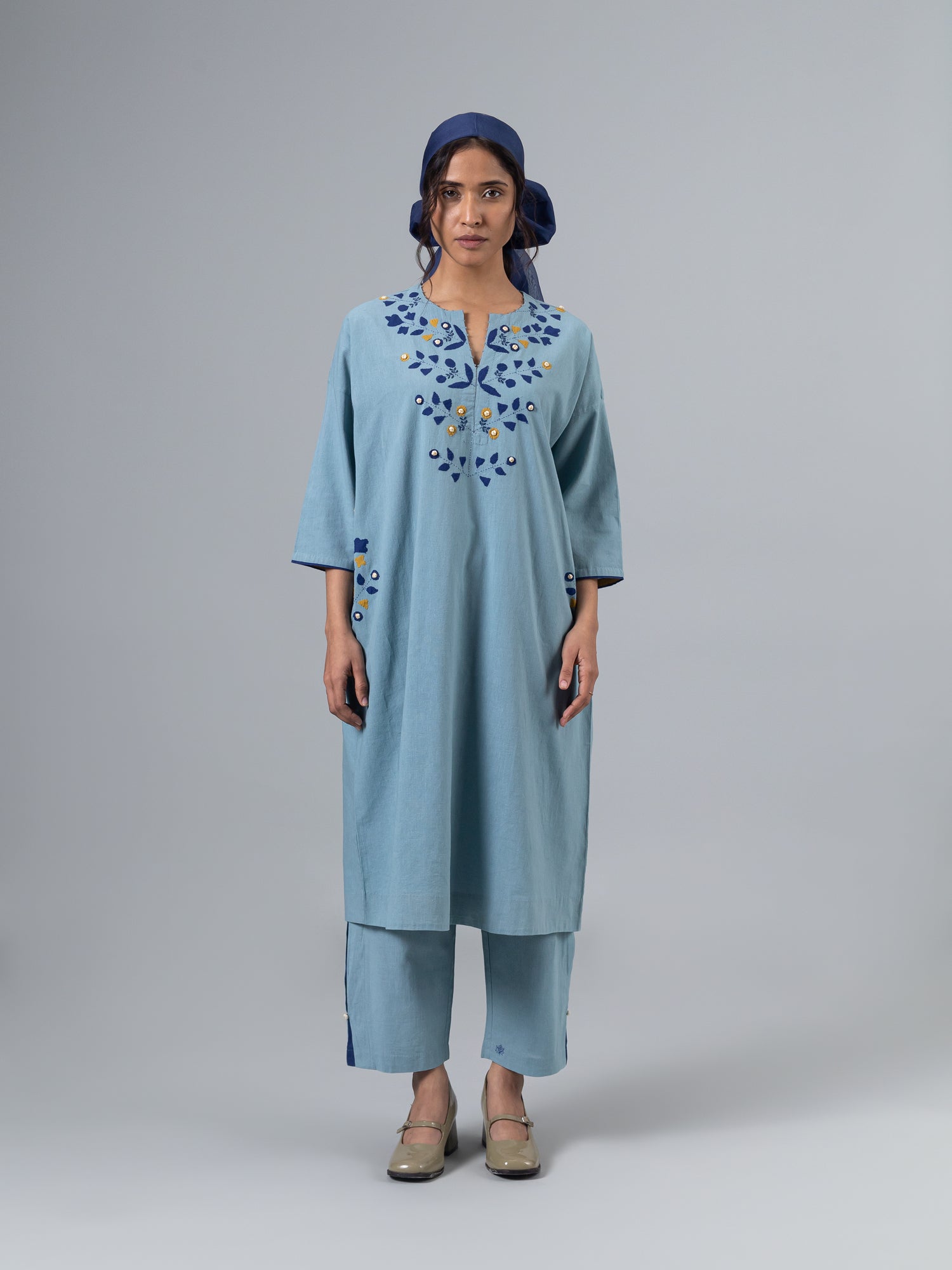 Somali Blue Kaftan