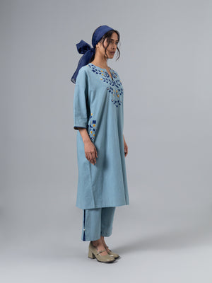 Somali Blue Kaftan