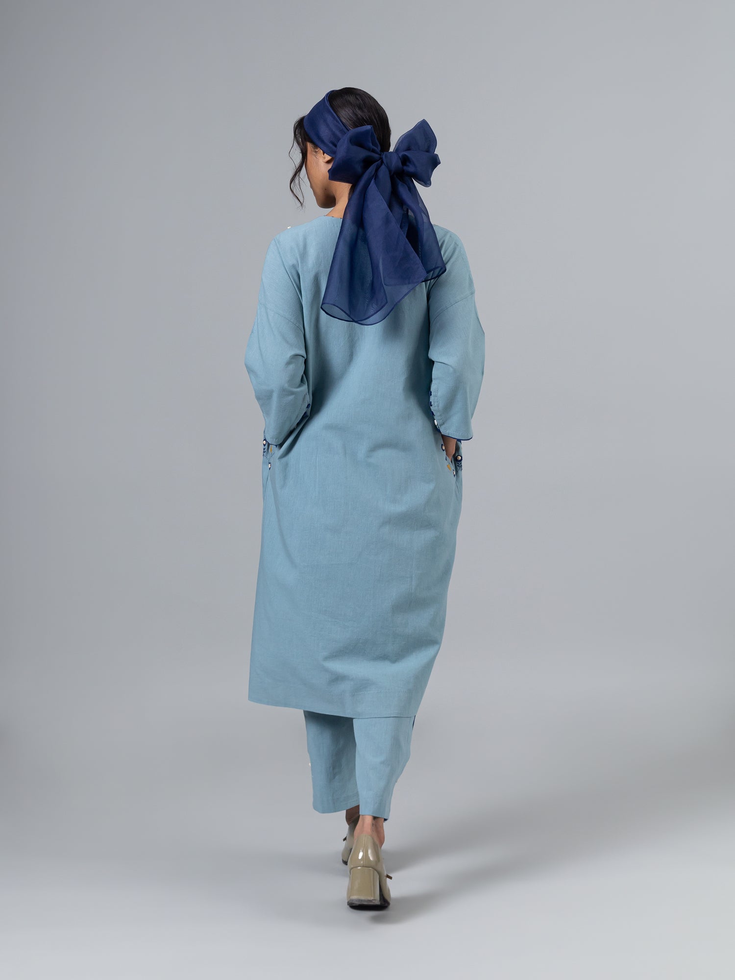 Somali Blue Kaftan