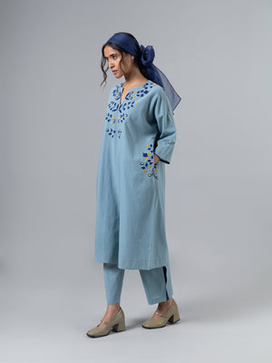 Somali Blue Kaftan