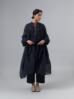 Cano Black Kurta