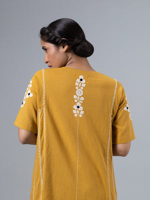 Laki Mustard Kurta